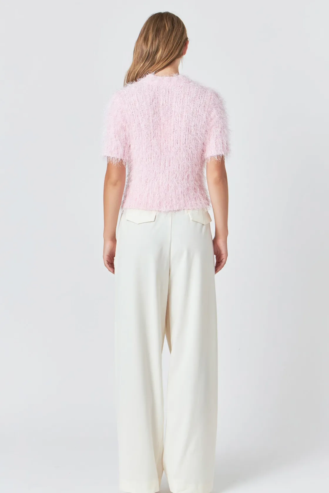 endless_rose__short_sleev_7-2.webp ENDLESS ROSE Sweaters & Knits | Tops*- Short Sleeve Sweater