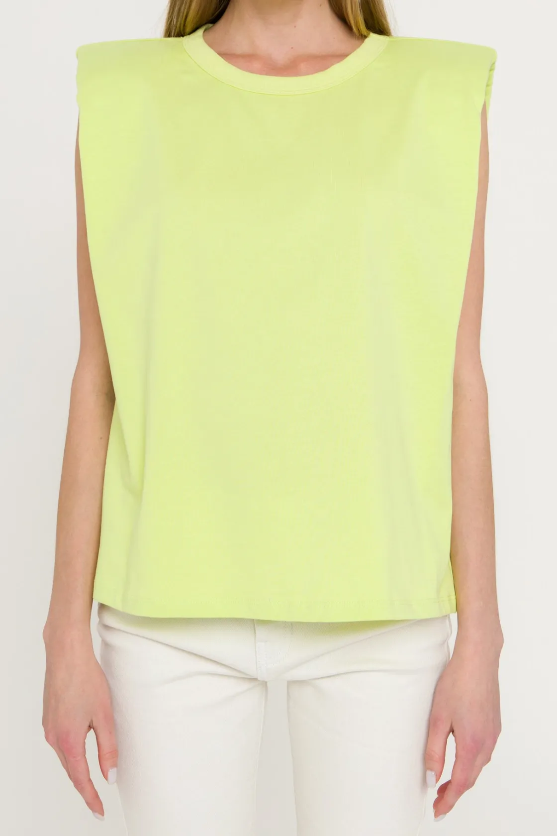 endless_rose__shoulder_pa_20.webp ENDLESS ROSE Tops*- Shoulder Pad Shirt