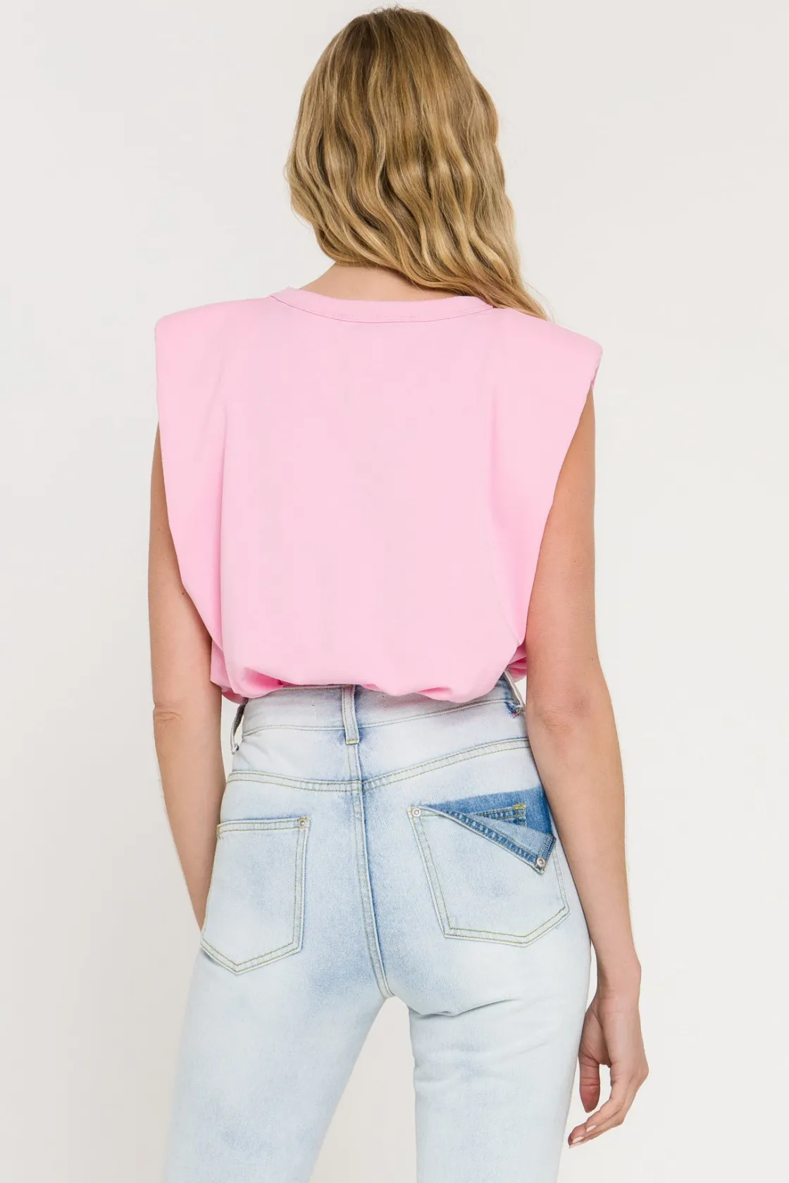 endless_rose__shoulder_pa_32.webp ENDLESS ROSE Tops*- Shoulder Pad Shirt