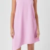 ENDLESS ROSE One Shoulder | Tops*- Shoulder Pintucked Asymmetrical Mini Dress