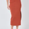 ENDLESS ROSE Sweaters & Knits | Skirts*- Side Slit Detailed Knit Midi Skirt