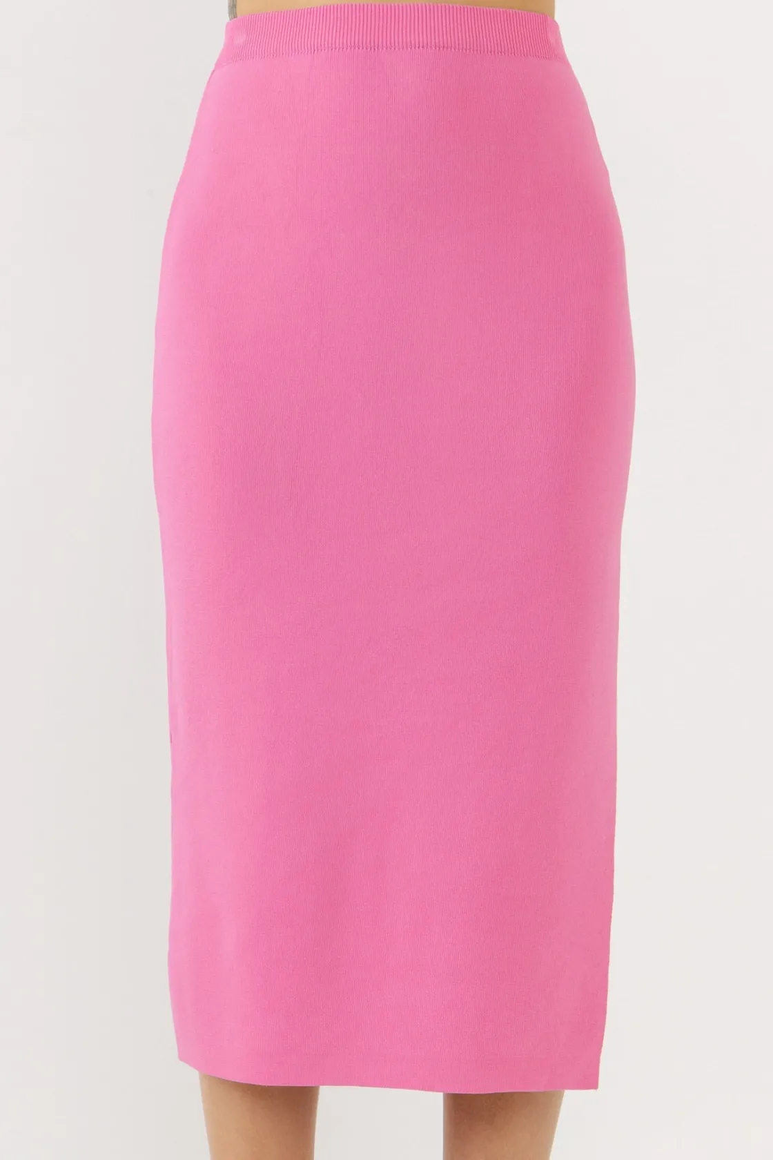 endless_rose__side_slit_d_5.webp ENDLESS ROSE Sweaters & Knits | Skirts*- Side Slit Detailed Knit Midi Skirt