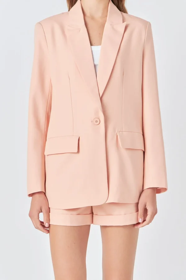 ENDLESS ROSE Blazers | Tops*- Single Breasted Blazer