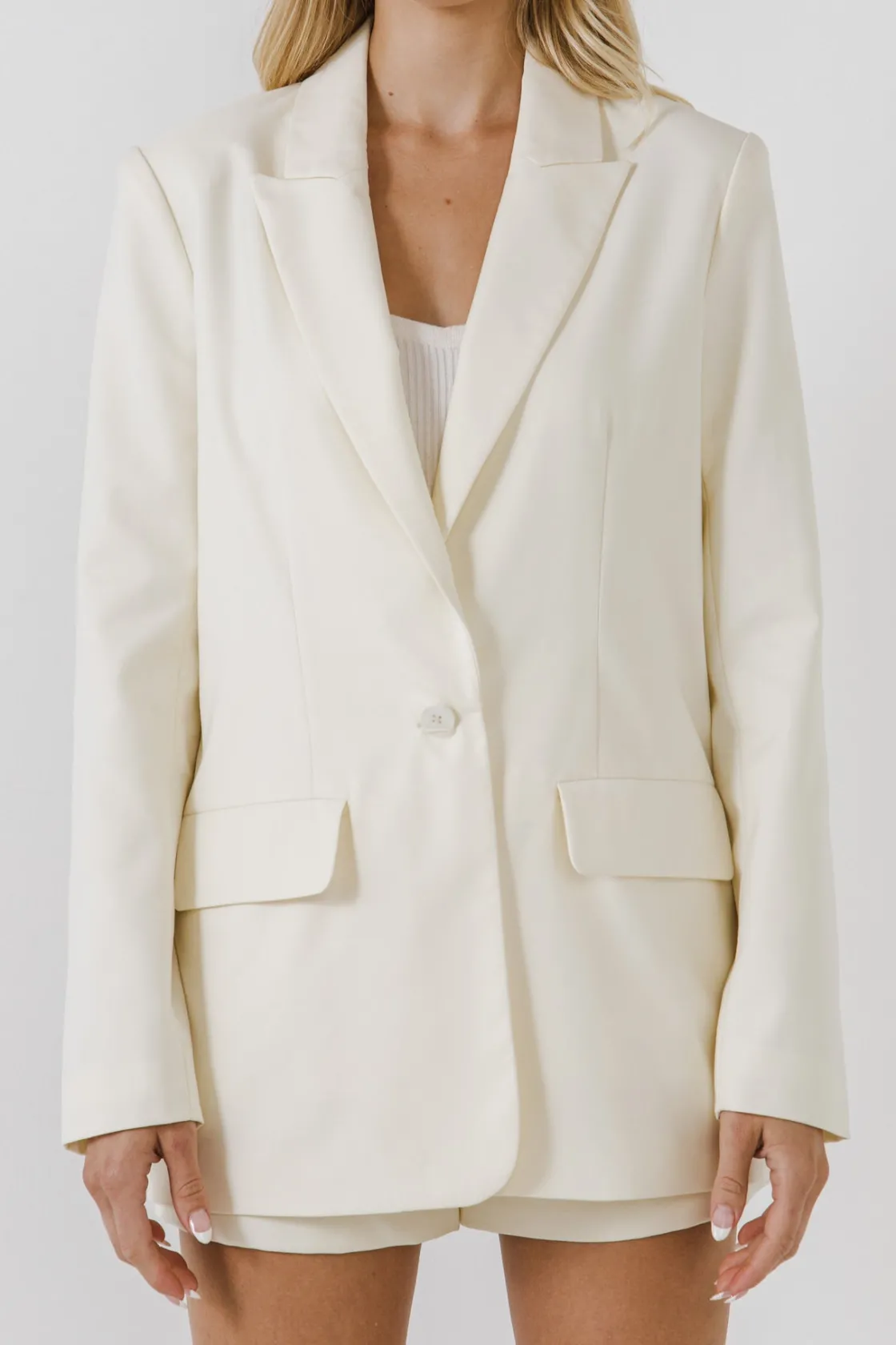 endless_rose__single_brea_10.webp ENDLESS ROSE Blazers | Tops*- Single Breasted Blazer