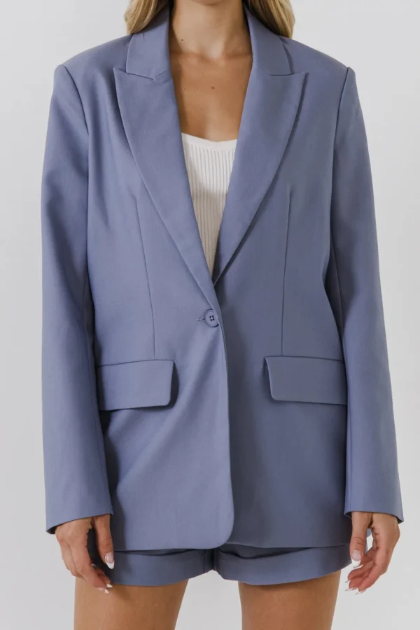 ENDLESS ROSE Blazers | Tops*- Single Breasted Blazer
