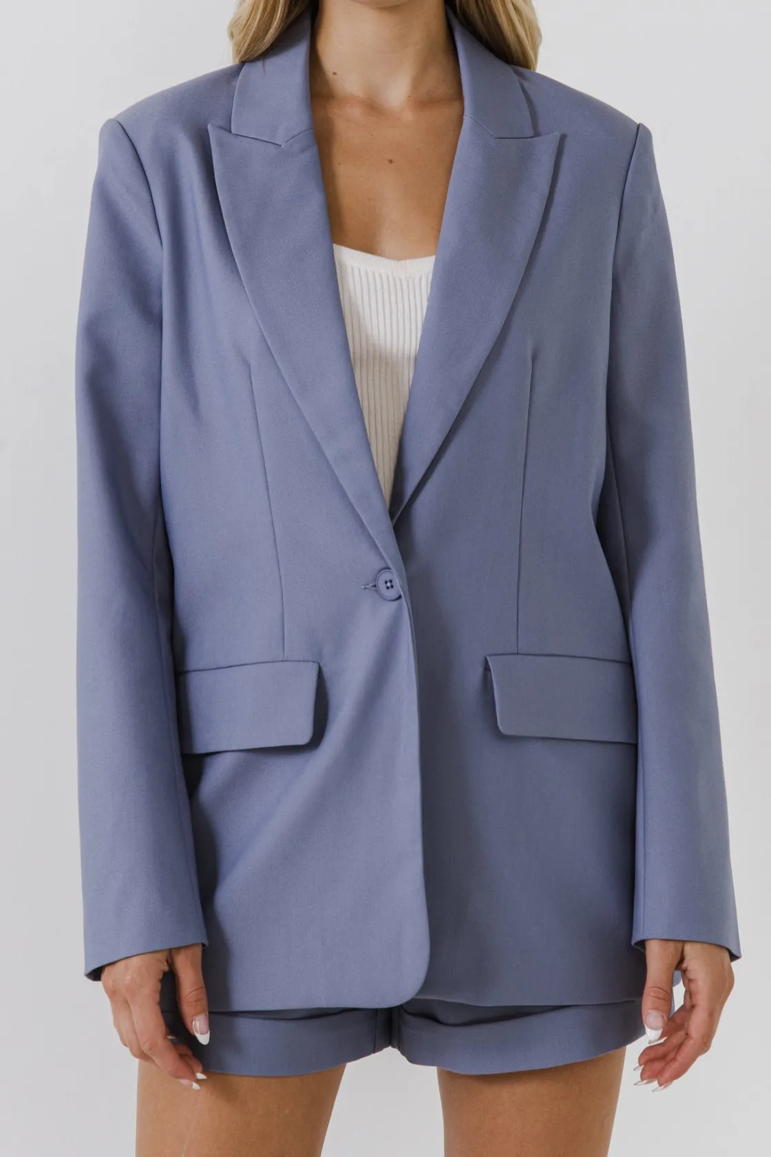 endless_rose__single_brea_20.webp ENDLESS ROSE Blazers | Tops*- Single Breasted Blazer