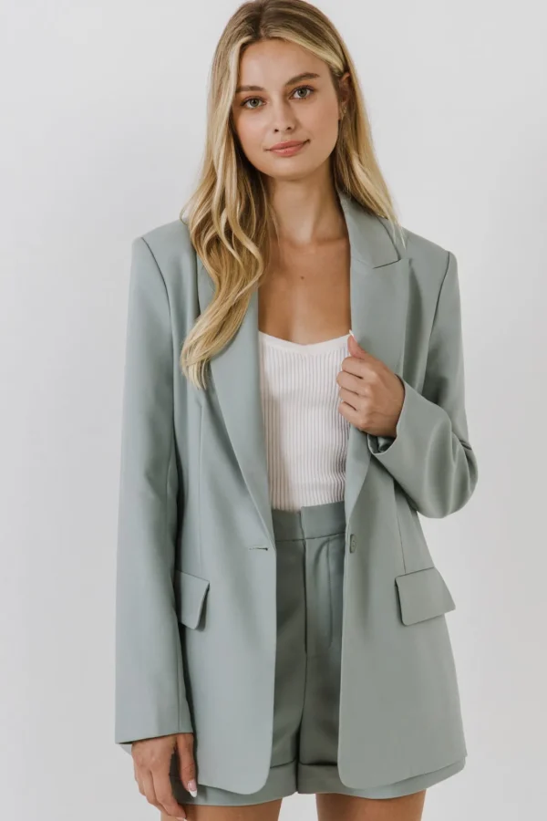 ENDLESS ROSE Blazers | Tops*- Single Breasted Blazer