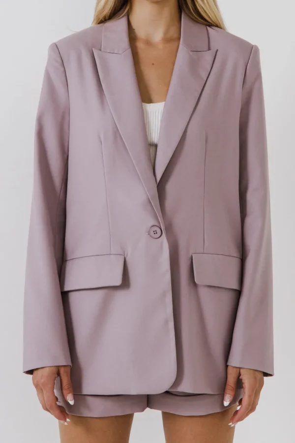 ENDLESS ROSE Blazers | Tops*- Single Breasted Blazer