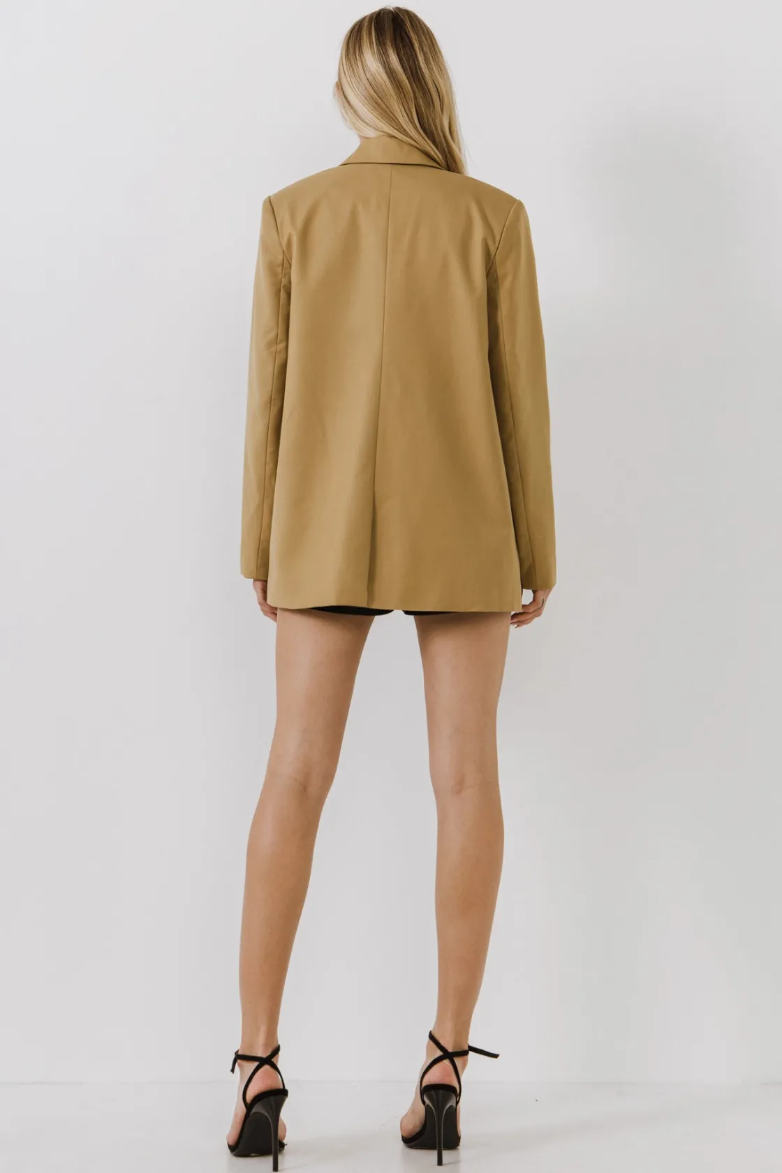 endless_rose__single_brea_42.webp ENDLESS ROSE Blazers | Tops*- Single Breasted Blazer