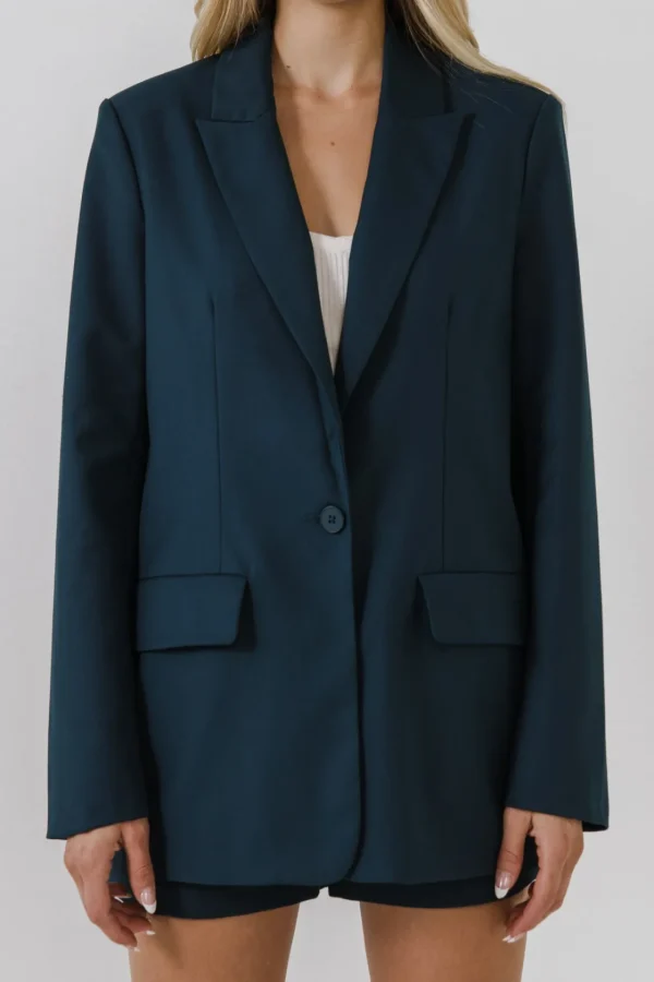 ENDLESS ROSE Blazers | Tops*- Single Breasted Blazer