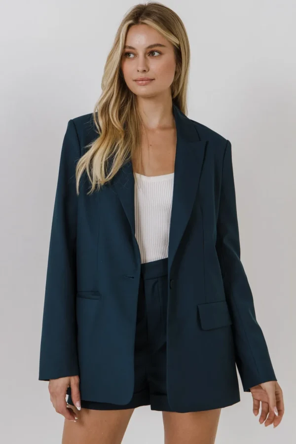 ENDLESS ROSE Blazers | Tops*- Single Breasted Blazer