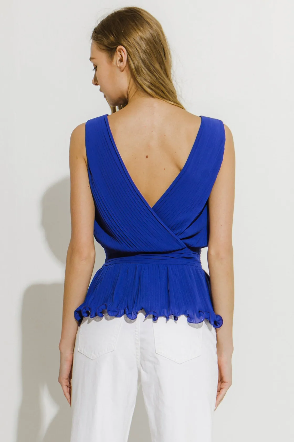 endless_rose__sleeveless__22.webp ENDLESS ROSE Tops*- Sleeveless Woven Blouse