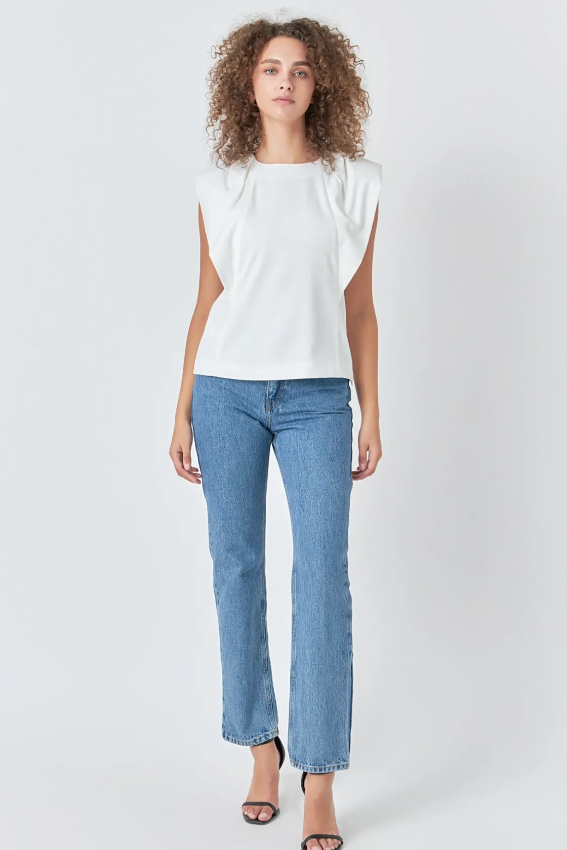 endless_rose__sleeveless__4-1.webp ENDLESS ROSE Tops*- Sleeveless Pleated Top
