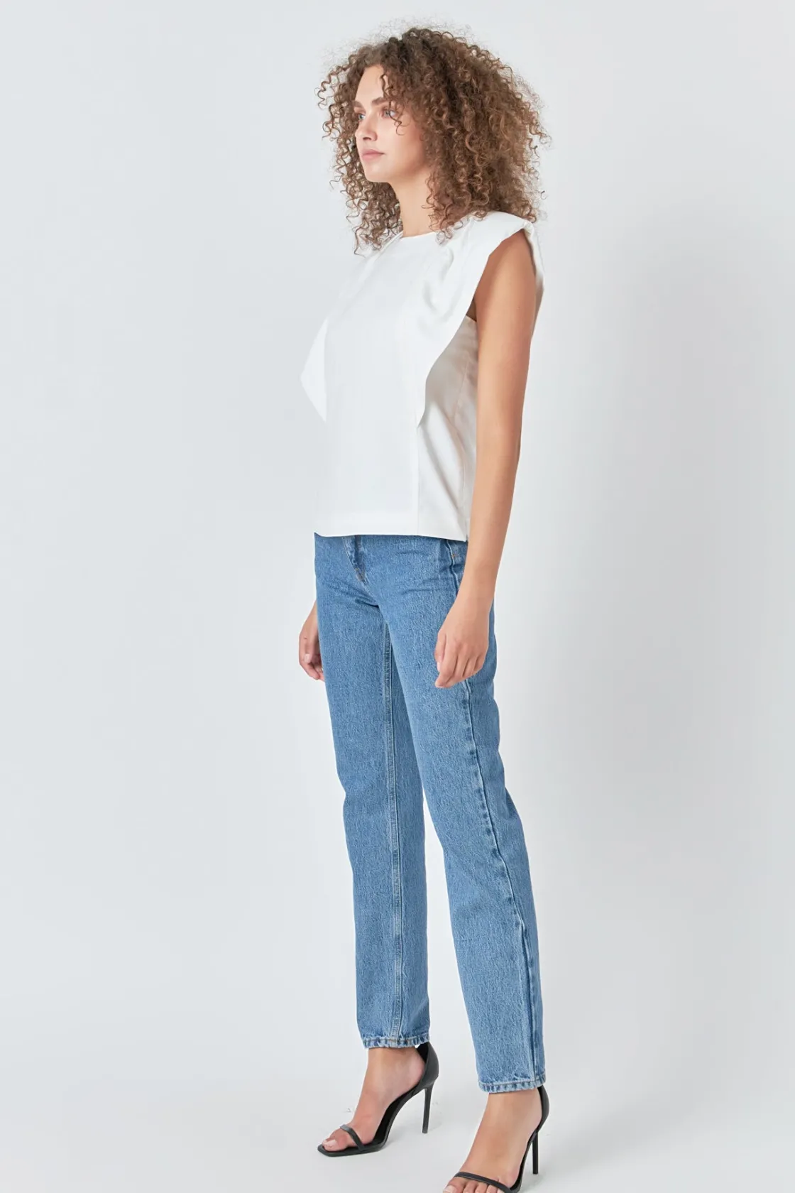 endless_rose__sleeveless__6-1.webp ENDLESS ROSE Tops*- Sleeveless Pleated Top