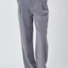 ENDLESS ROSE Pants | Tops*- Straight-Leg Trousers MEDIUMGREY