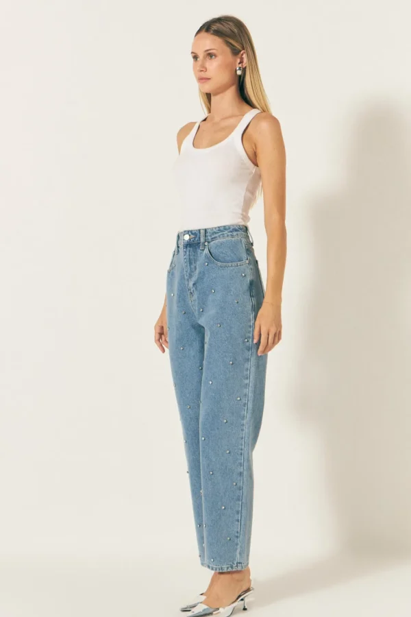 ENDLESS ROSE Denim | Tops*- Studded DENIM