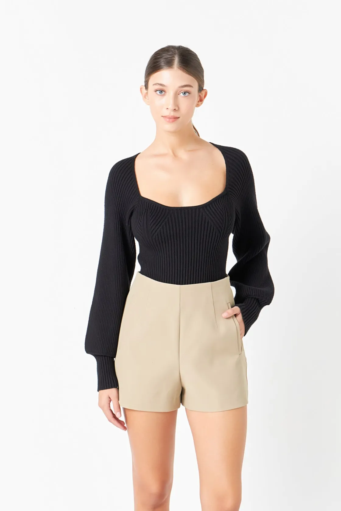 endless_rose__super_high__8.webp ENDLESS ROSE Shorts & Skorts | Tops*- Super High Waisted Shorts