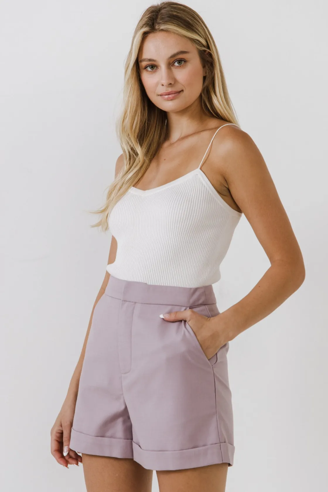endless_rose__tailored_sh_23.webp ENDLESS ROSE Shorts & Skorts | Tops*- Tailored Shorts