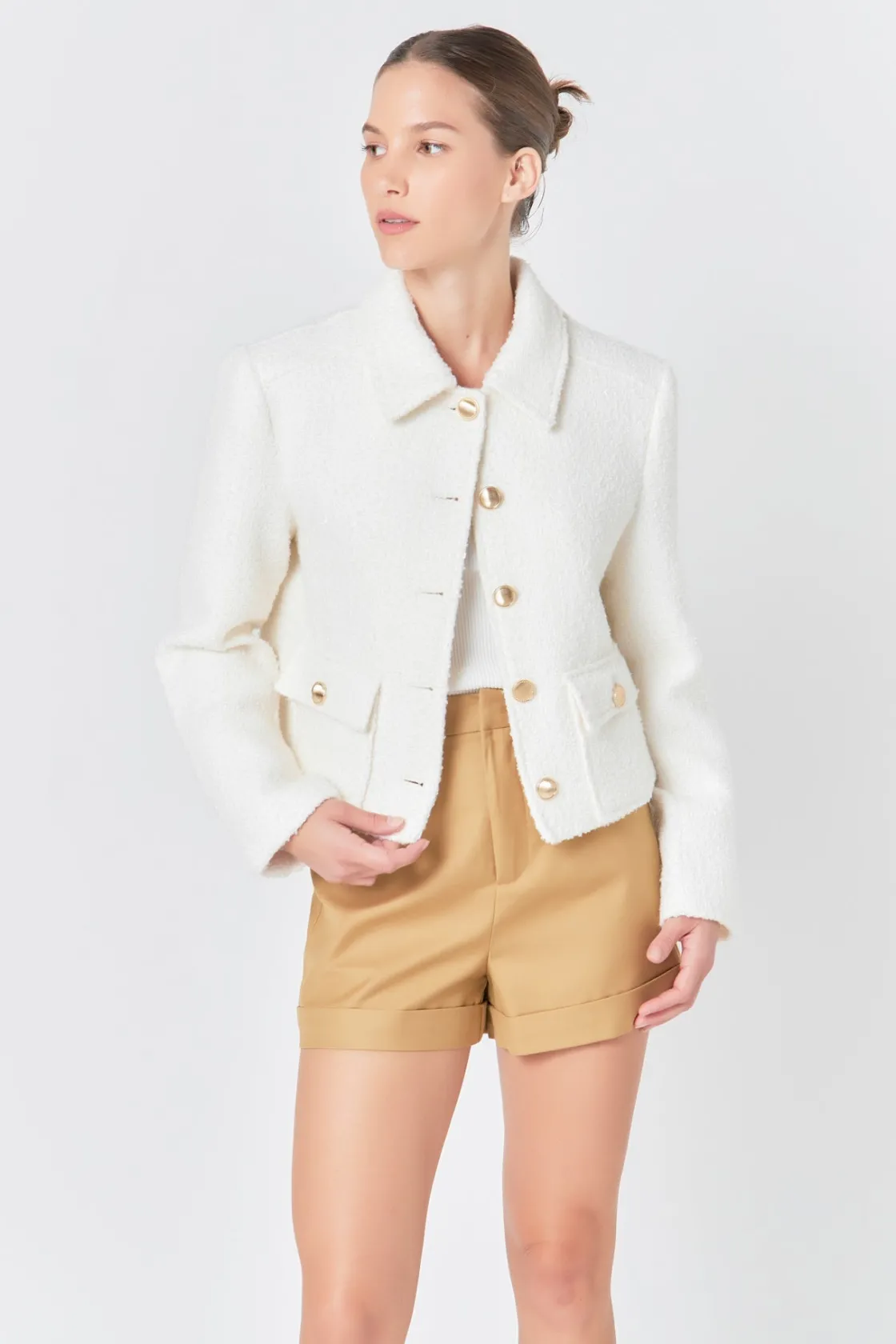 endless_rose__tailored_sh_3.webp ENDLESS ROSE Shorts & Skorts | Tops*- Tailored Shorts