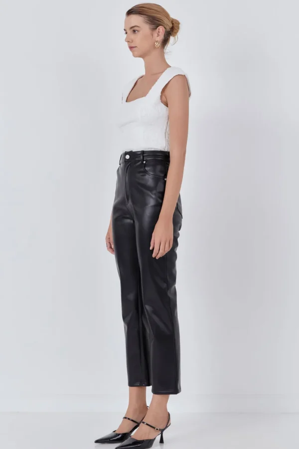 ENDLESS ROSE Tops*- Textured Tulle Top WHITE