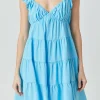 ENDLESS ROSE Tops*- Tiered Mini Dress