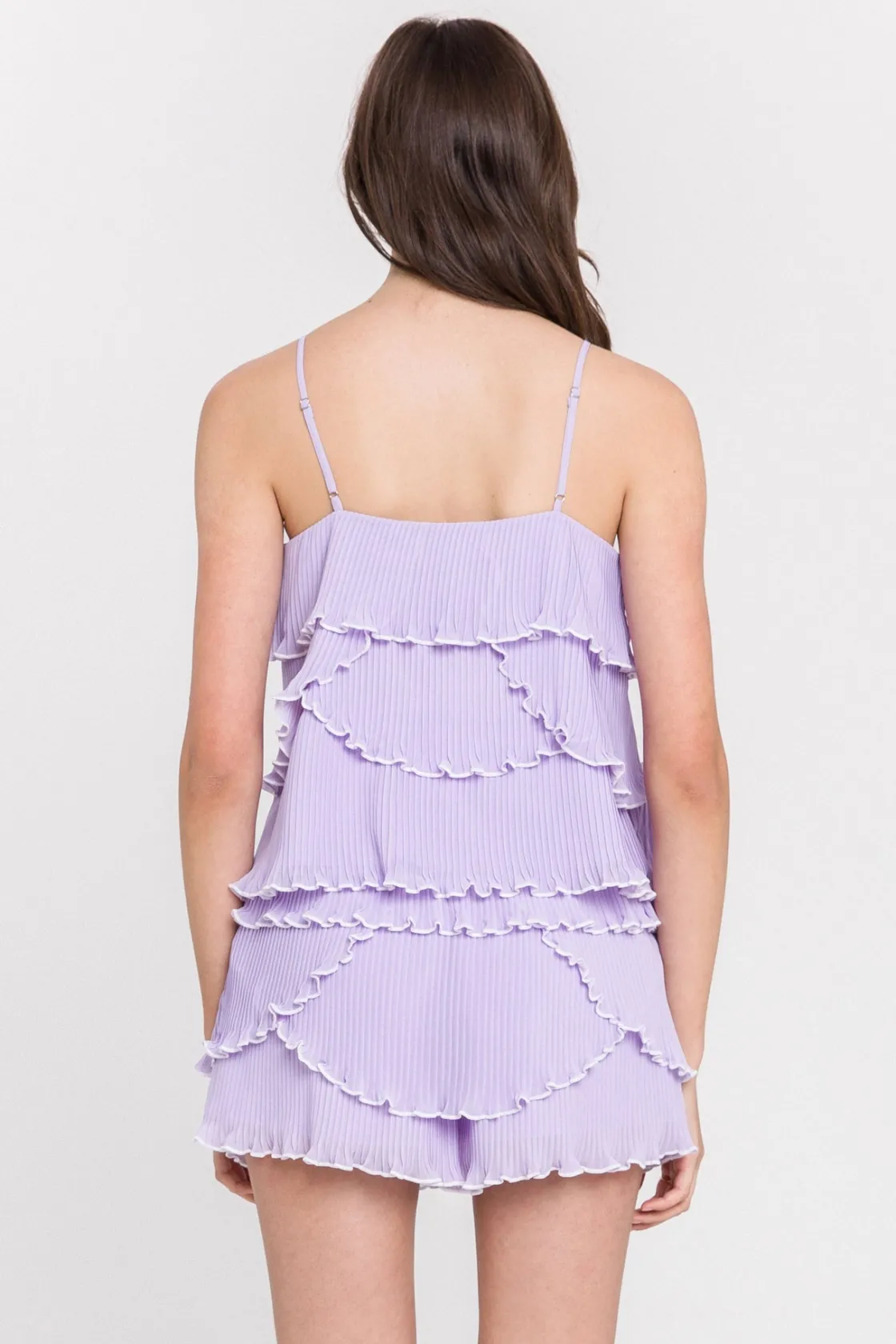 endless_rose__tiered_ruff_2-3.webp ENDLESS ROSE Shorts & Skorts | Tops*- Tiered Ruffle Shorts
