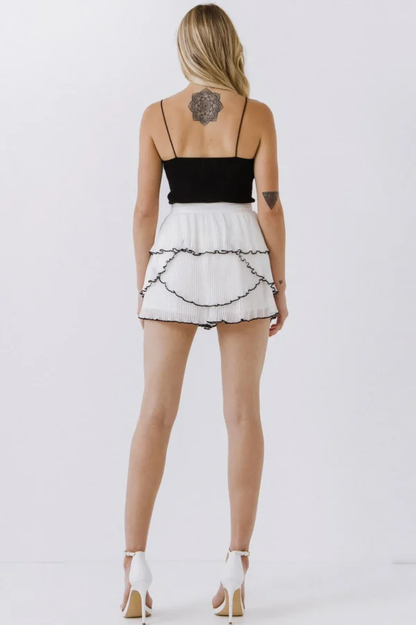 ENDLESS ROSE Shorts & Skorts | Tops*- Tiered Ruffle Shorts