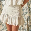 ENDLESS ROSE Skirts | Tops*- Trim Detail Mini Skirt WHITE