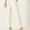ENDLESS ROSE Matching Sets | Pants*- Trousers with Binding Detail WHITE