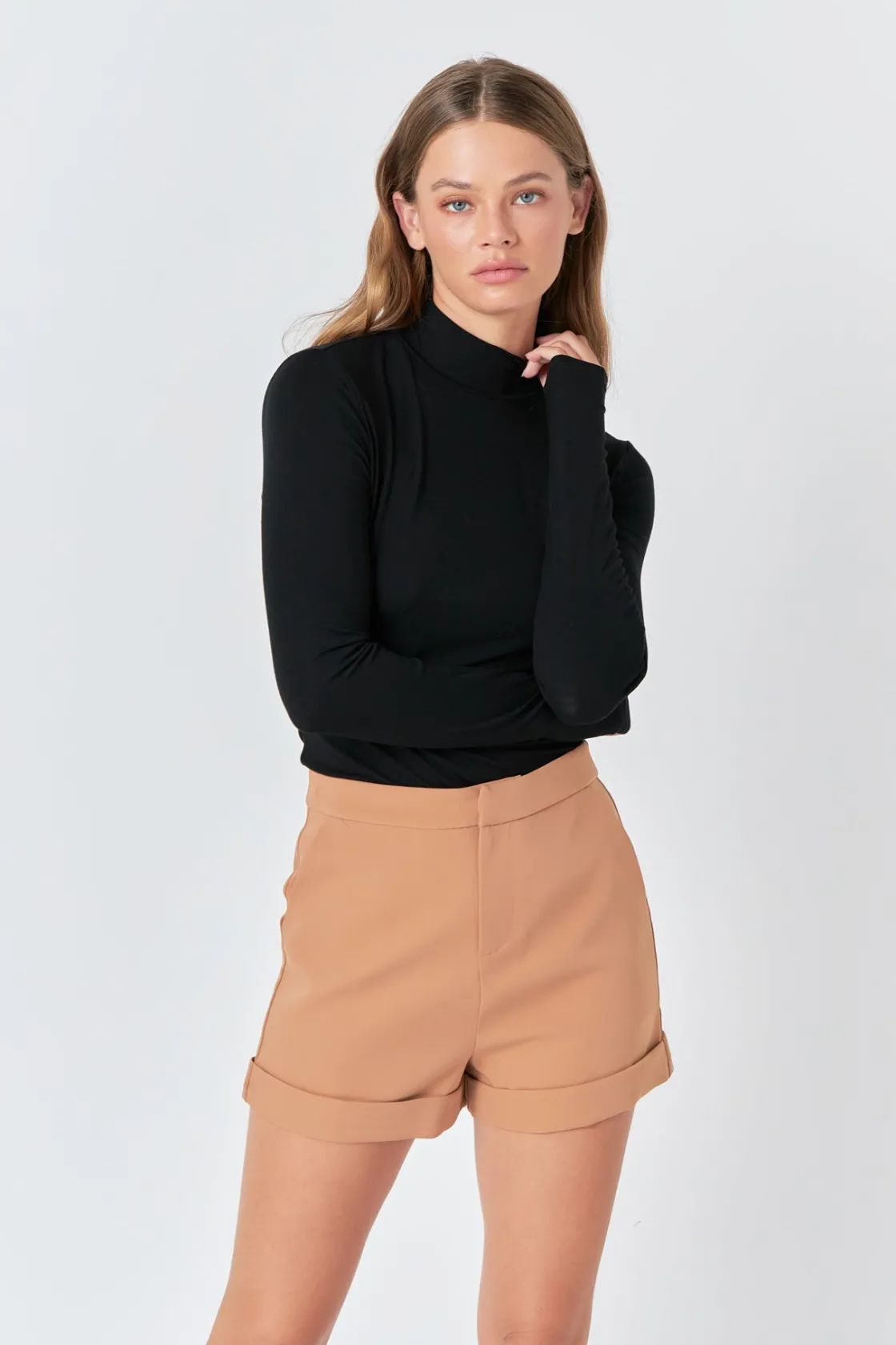 endless_rose__turtle_neck_18.webp ENDLESS ROSE Sweaters & Knits | Tops*- Turtle Neck Top