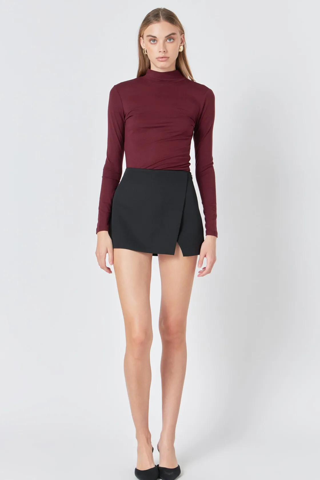 endless_rose__turtle_neck_29.webp ENDLESS ROSE Sweaters & Knits | Tops*- Turtle Neck Top