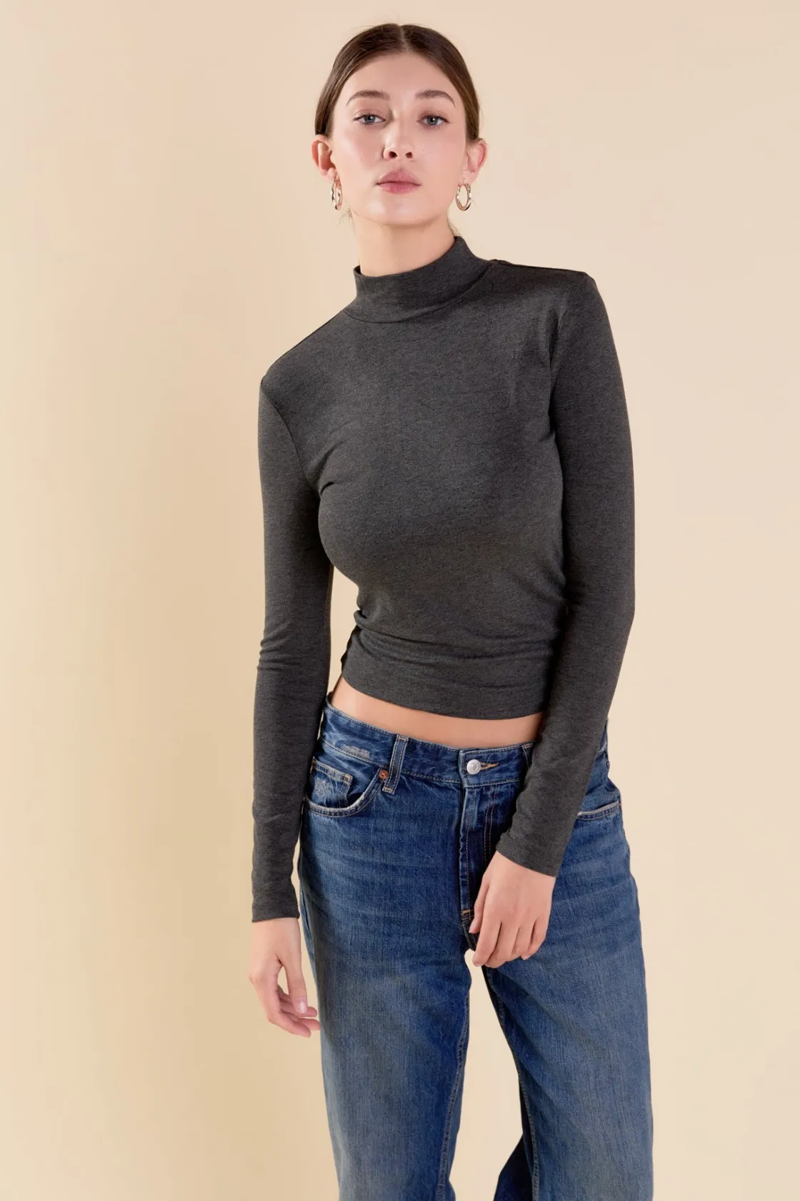 endless_rose__turtle_neck_3-1.webp ENDLESS ROSE Sweaters & Knits | Tops*- Turtle Neck Top
