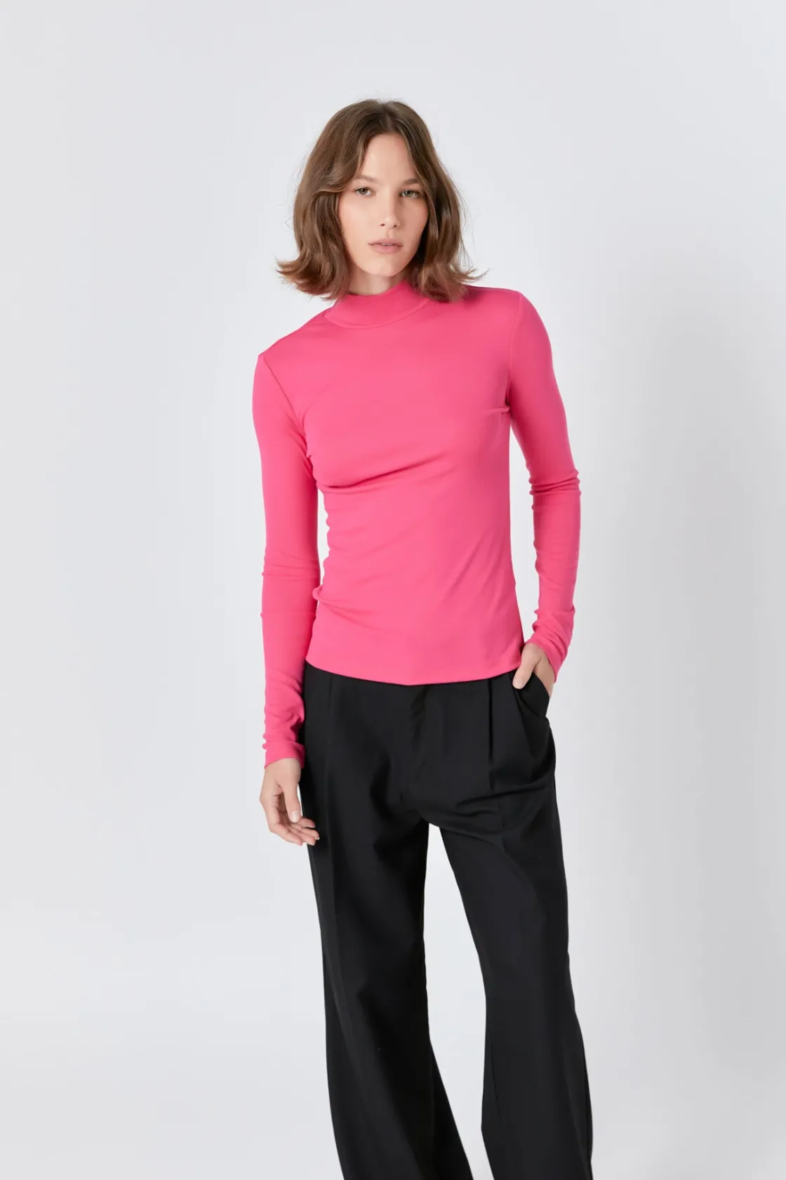 endless_rose__turtle_neck_42.webp ENDLESS ROSE Sweaters & Knits | Tops*- Turtle Neck Top