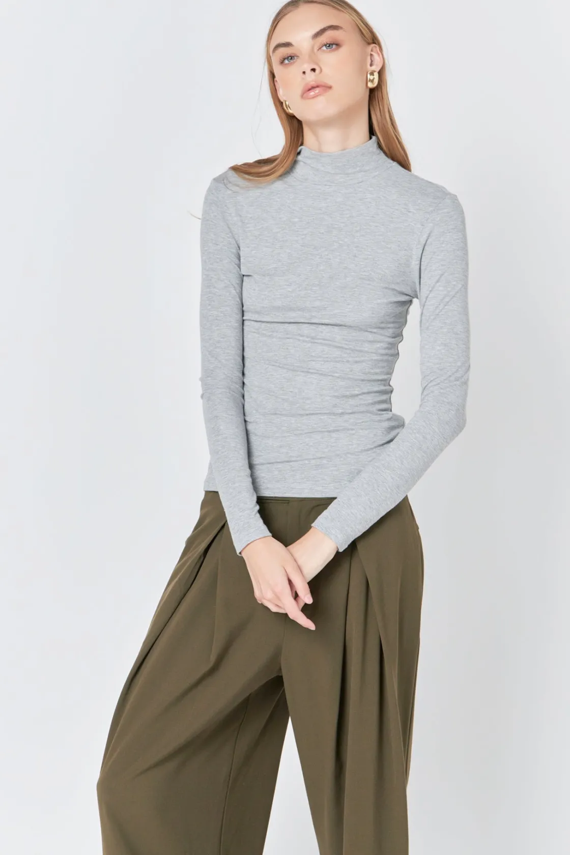 endless_rose__turtle_neck_43.webp ENDLESS ROSE Sweaters & Knits | Tops*- Turtle Neck Top