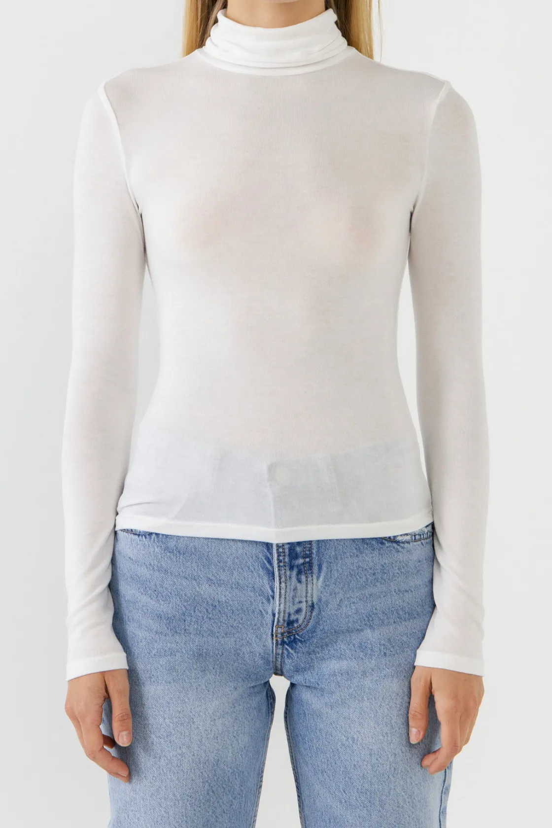 endless_rose__turtle_neck_5.webp ENDLESS ROSE Tops*- Turtle Neck Long Sleeve Knit Top