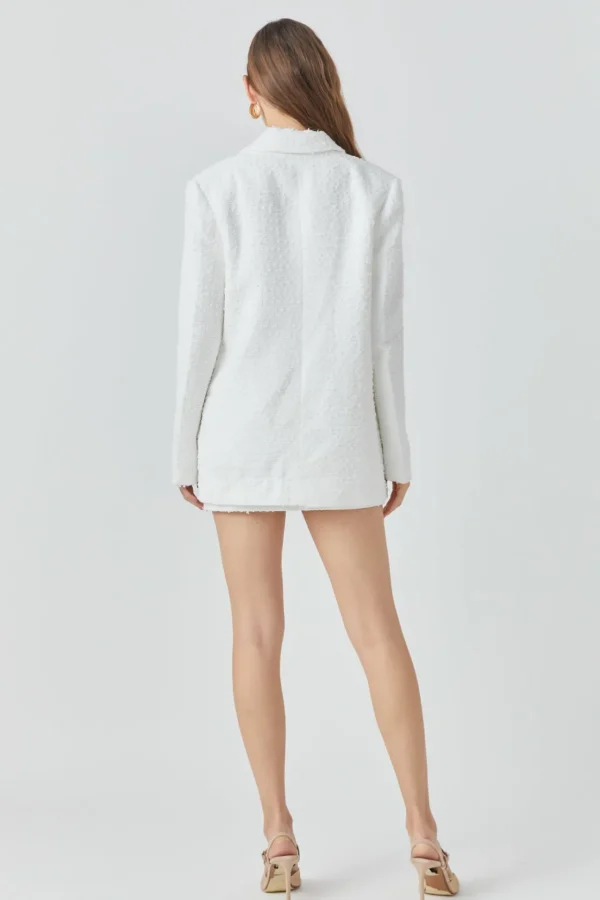 ENDLESS ROSE Matching Sets | Blazers*- Tweed Boyfriend Blazer