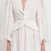ENDLESS ROSE White Dresses | Tops*- Twist Front Mini Dress WHITE