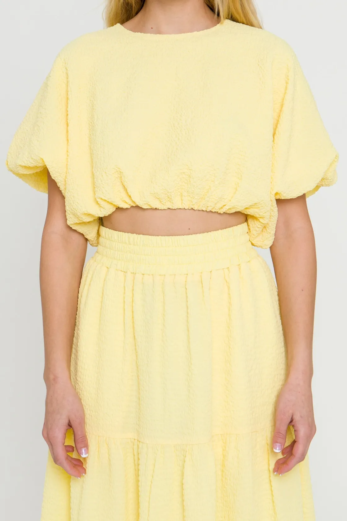 endless_rose__voluminous__5.webp ENDLESS ROSE Tops*- Voluminous Textured Cropped Top