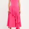 ENDLESS ROSE Tops*- Waterfall Maxi Dress PINK