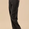 ENDLESS ROSE Matching Sets | Pants*- Wide Leg High Waisted Jeans DARKGREY