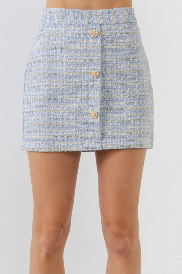 ENDLESS ROSE Skirts | Tops*- Women Woven Skirt BLUE