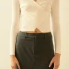 ENDLESS ROSE Sweaters & Knits*- Wrapped Detail Sweater