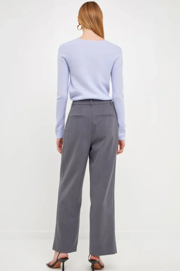 ENDLESS ROSE Tops*- Wrapped Knit Top