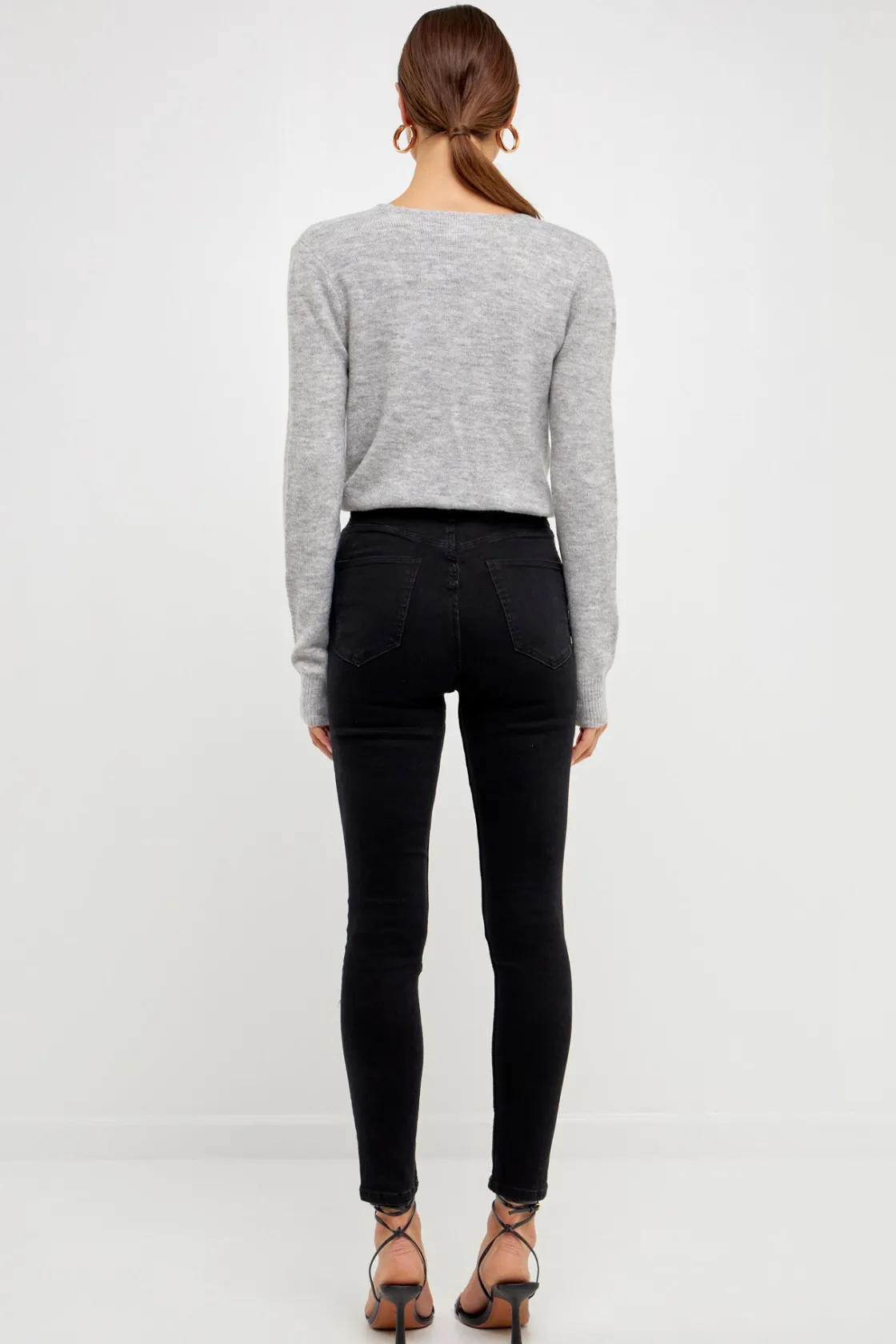 endless_rose__wrapped_kni_2.webp ENDLESS ROSE Tops*- Wrapped Knit Top