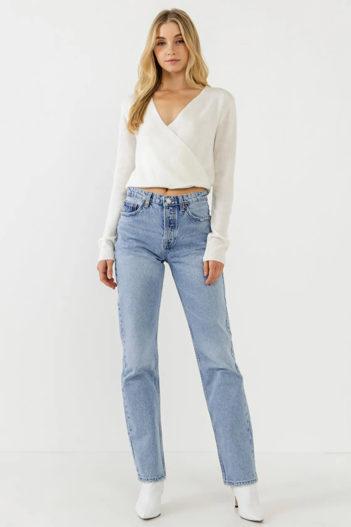 endless_rose__wrapped_kni_4.webp ENDLESS ROSE Tops*- Wrapped Knit Top