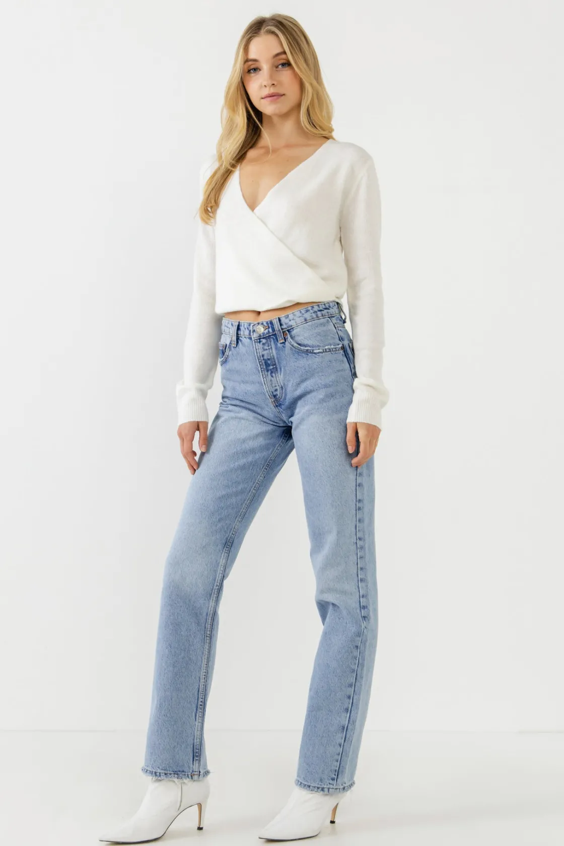 endless_rose__wrapped_kni_6.webp ENDLESS ROSE Tops*- Wrapped Knit Top
