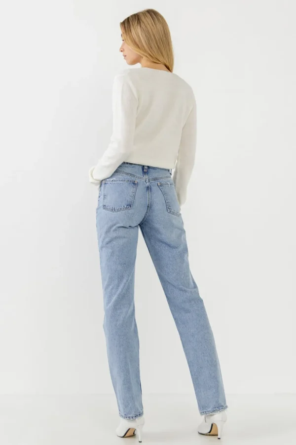 ENDLESS ROSE Tops*- Wrapped Knit Top