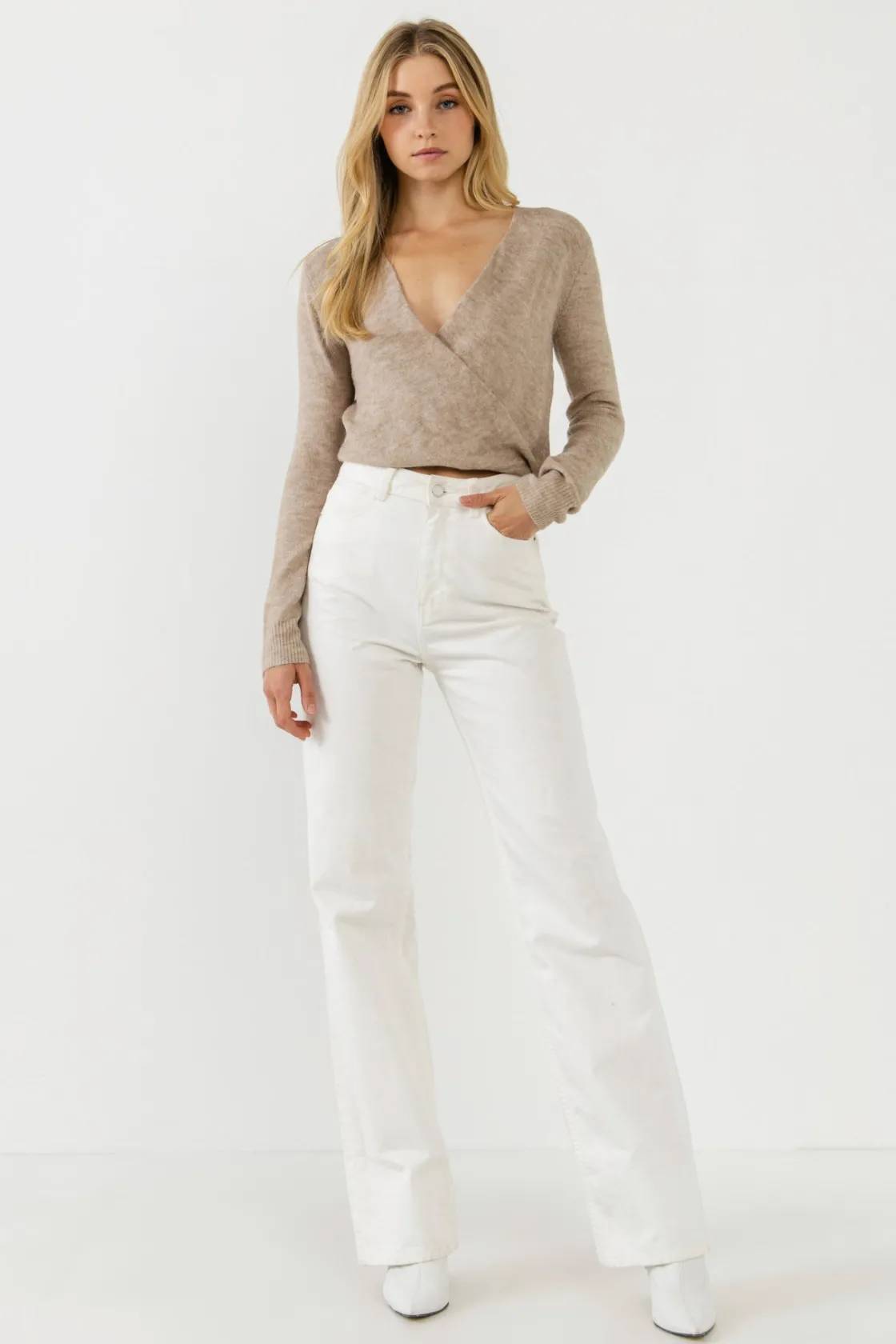 endless_rose__wrapped_kni_9.webp ENDLESS ROSE Tops*- Wrapped Knit Top