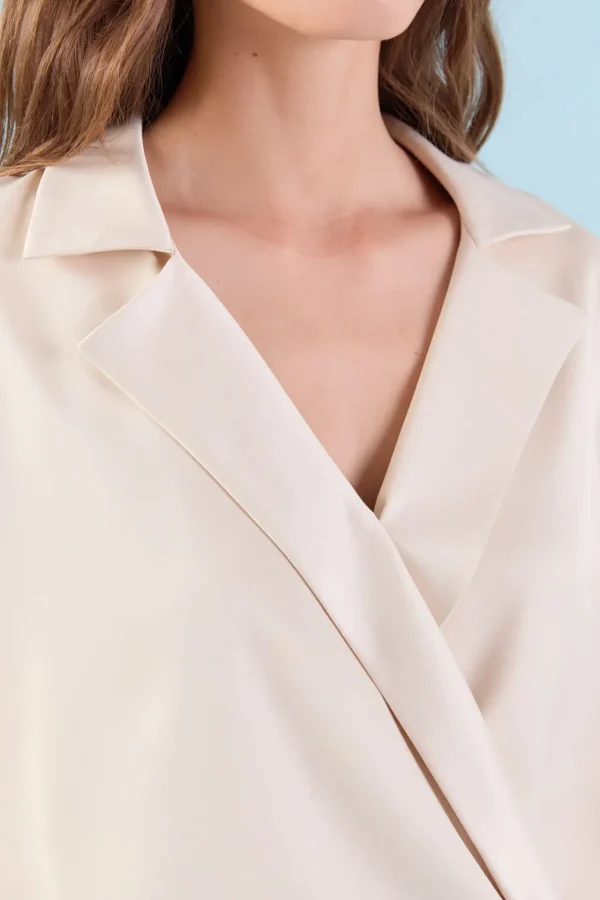 ENDLESS ROSE Shirts & Blouses | Tops*- Wrapped Satin Blouse