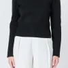 ENDLESS ROSE Sweaters & Knits | Tops*- Zip Down Sweater BLACK